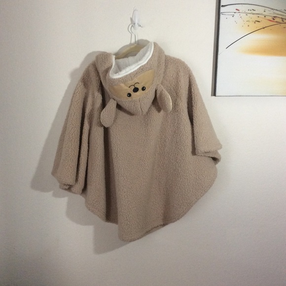 Cozy pajama Sherpa poncho - Picture 3 of 6